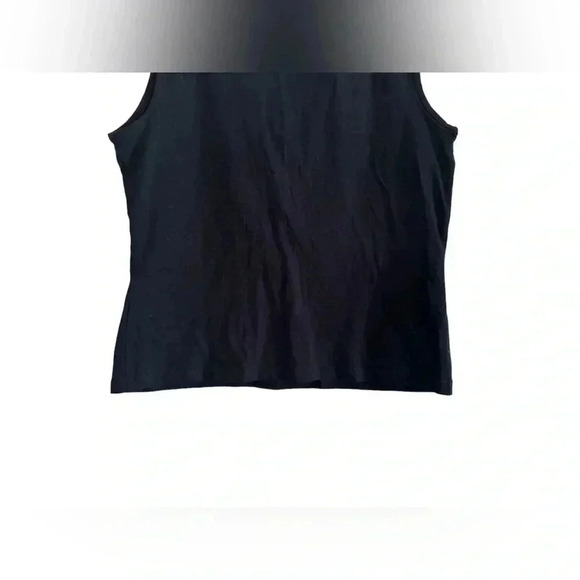 St. John Sport by Marie Gray black sleeveless top P - Picture 4 of 10